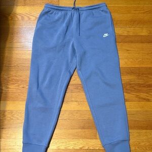 Nike Mens Blue Club Fleece Joggers